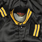 MEN'S VINTAGE 1990S GRAGG CRANE SATIN BOMBER JACKET - MEDIUM