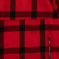 MEN'S VINTAGE 1980S CHECKED FULL ZIP HOODED JACKET - MEDIUM