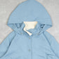 WOMEN'S VINTAGE 1980S HOODED RAIN JACKET - LARGE