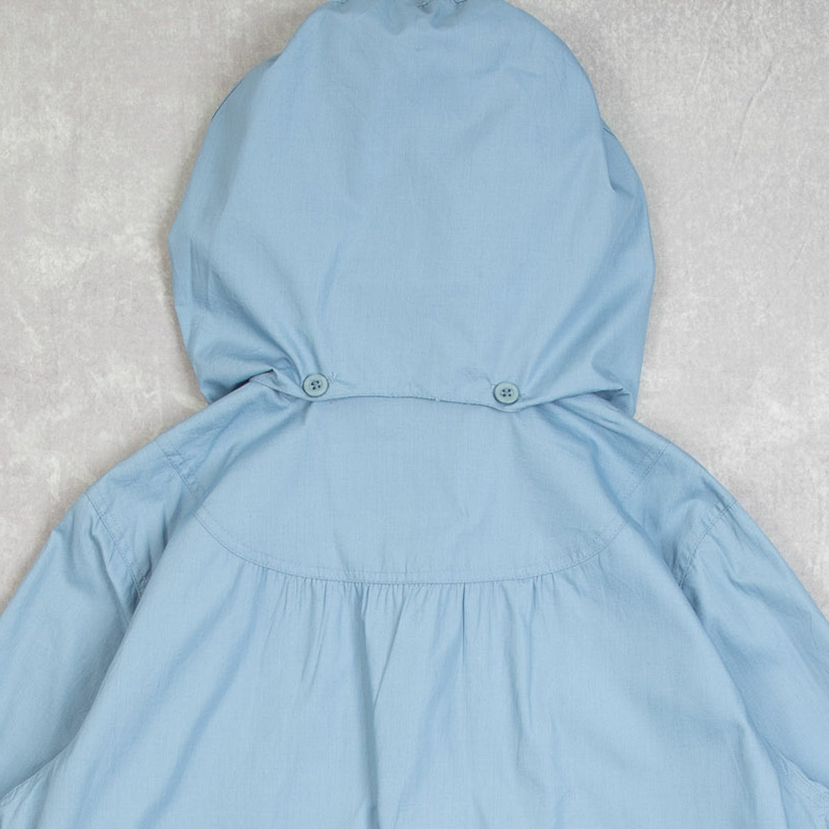 WOMEN'S VINTAGE 1980S HOODED RAIN JACKET - LARGE