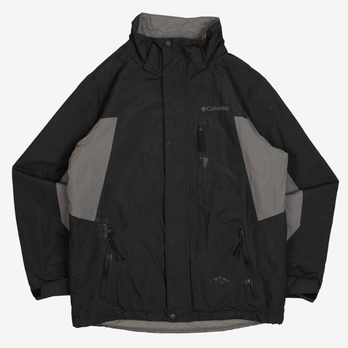 MEN'S VINTAGE 1990S COLUMBIA FULL ZIP JACKET - SMALL
