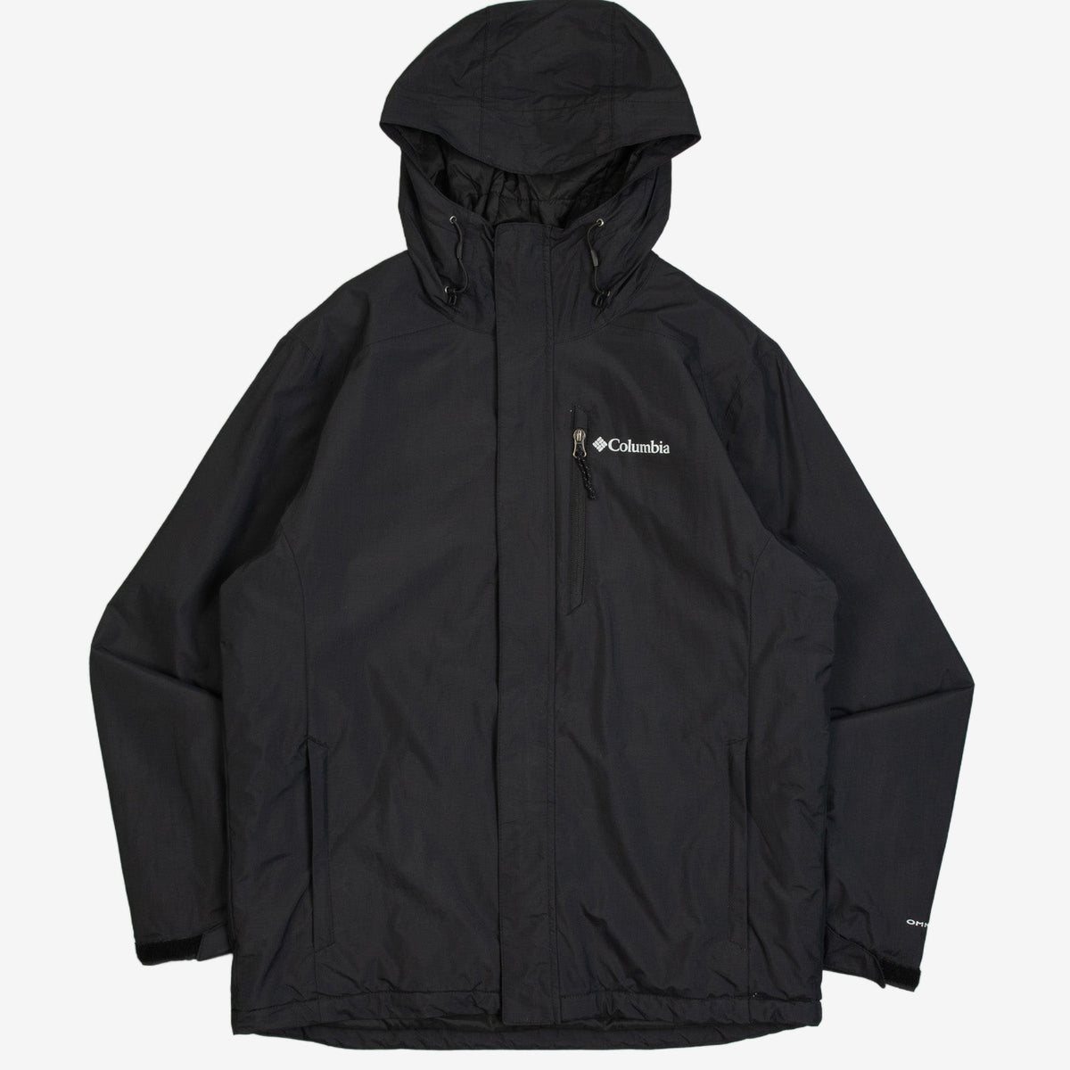 MEN'S VINTAGE 1990S COLUMBIA HOODED FULL ZIP JACKET - MEDIUM
