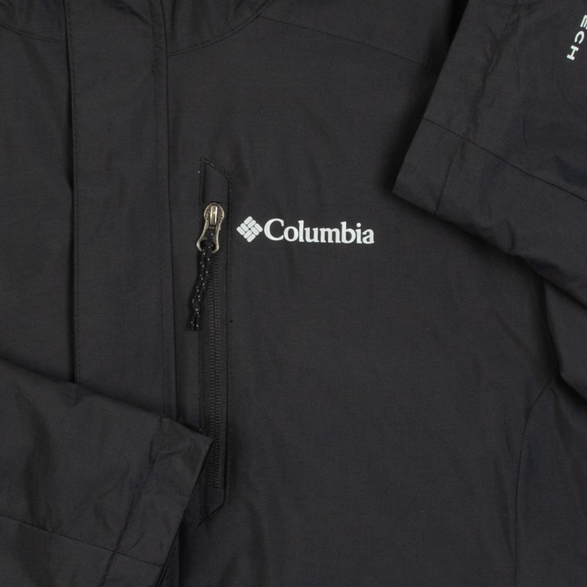 MEN'S VINTAGE 1990S COLUMBIA HOODED FULL ZIP JACKET - MEDIUM