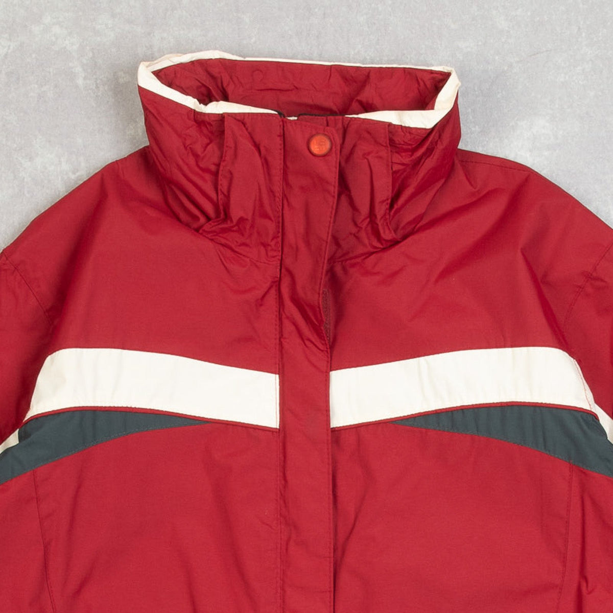 WOMEN'S VINTAGE 1990S COLUMBIA HOODED FULL ZIP JACKET - SMALL