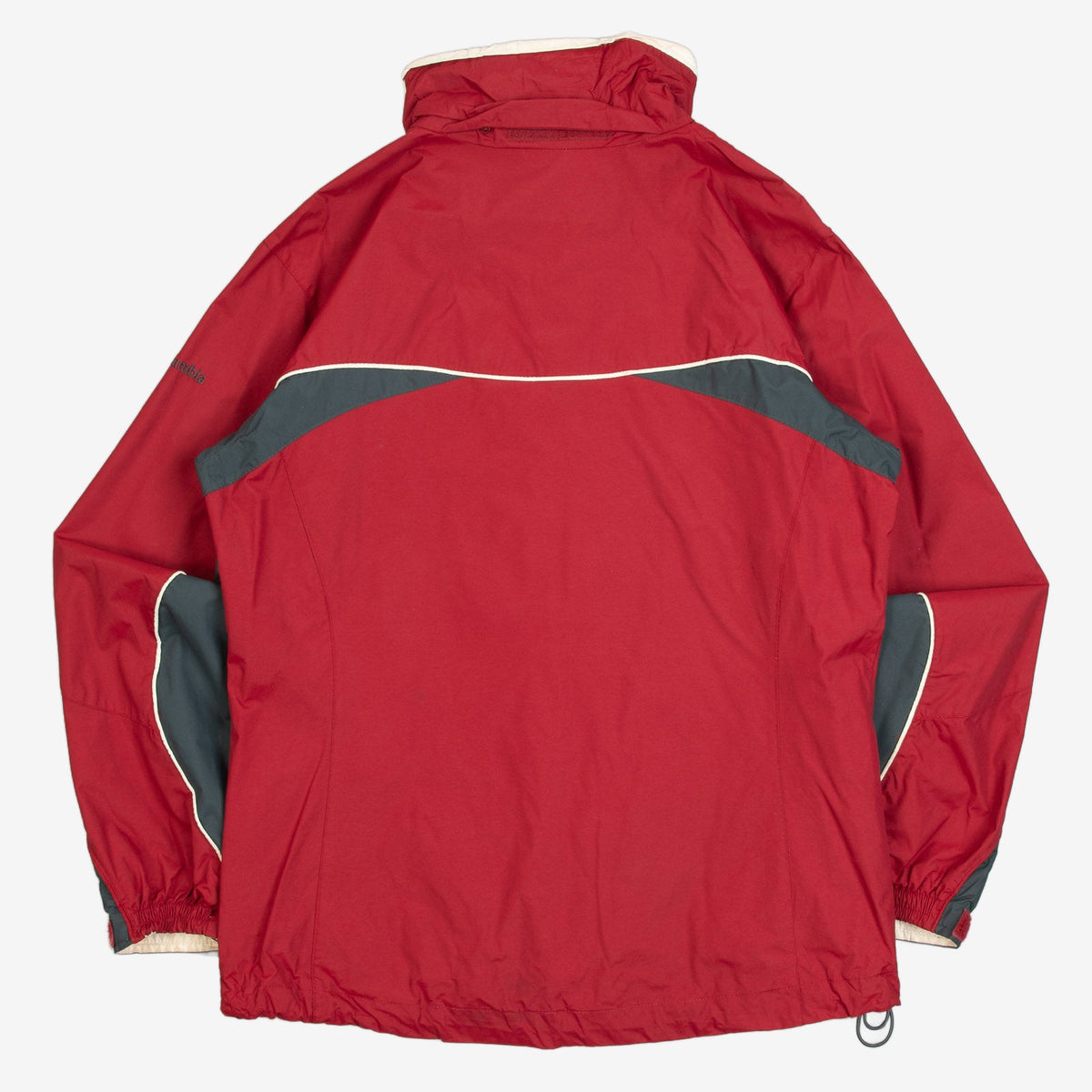 WOMEN'S VINTAGE 1990S COLUMBIA HOODED FULL ZIP JACKET - SMALL
