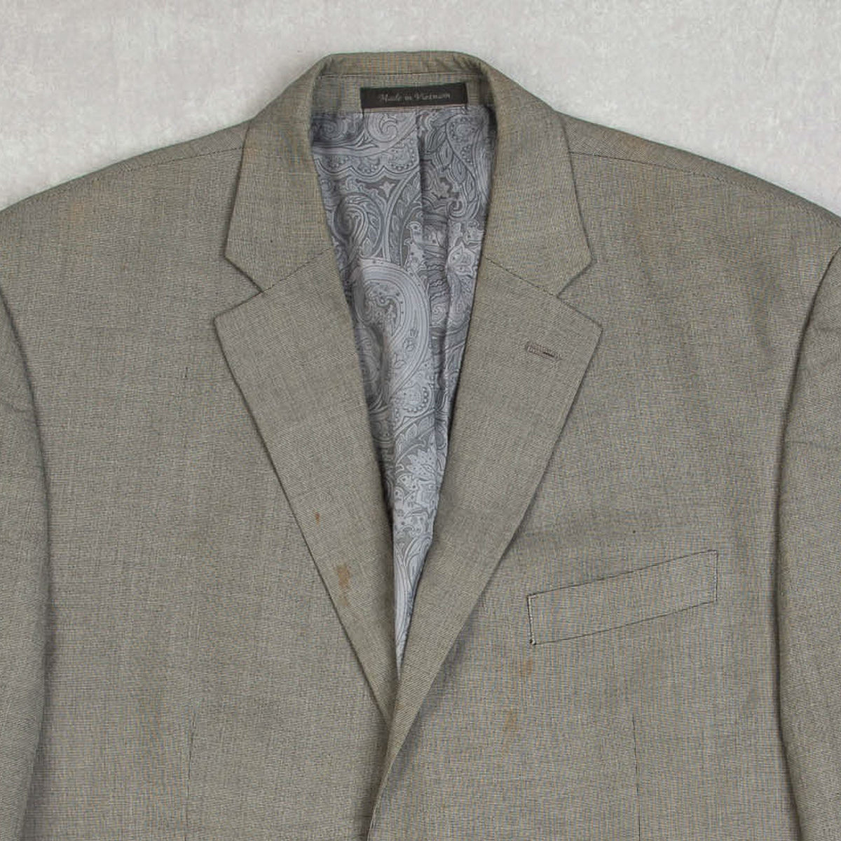 MEN'S VINTAGE 1990S CHAPS BLAZER SUIT JACKET - MEDIUM