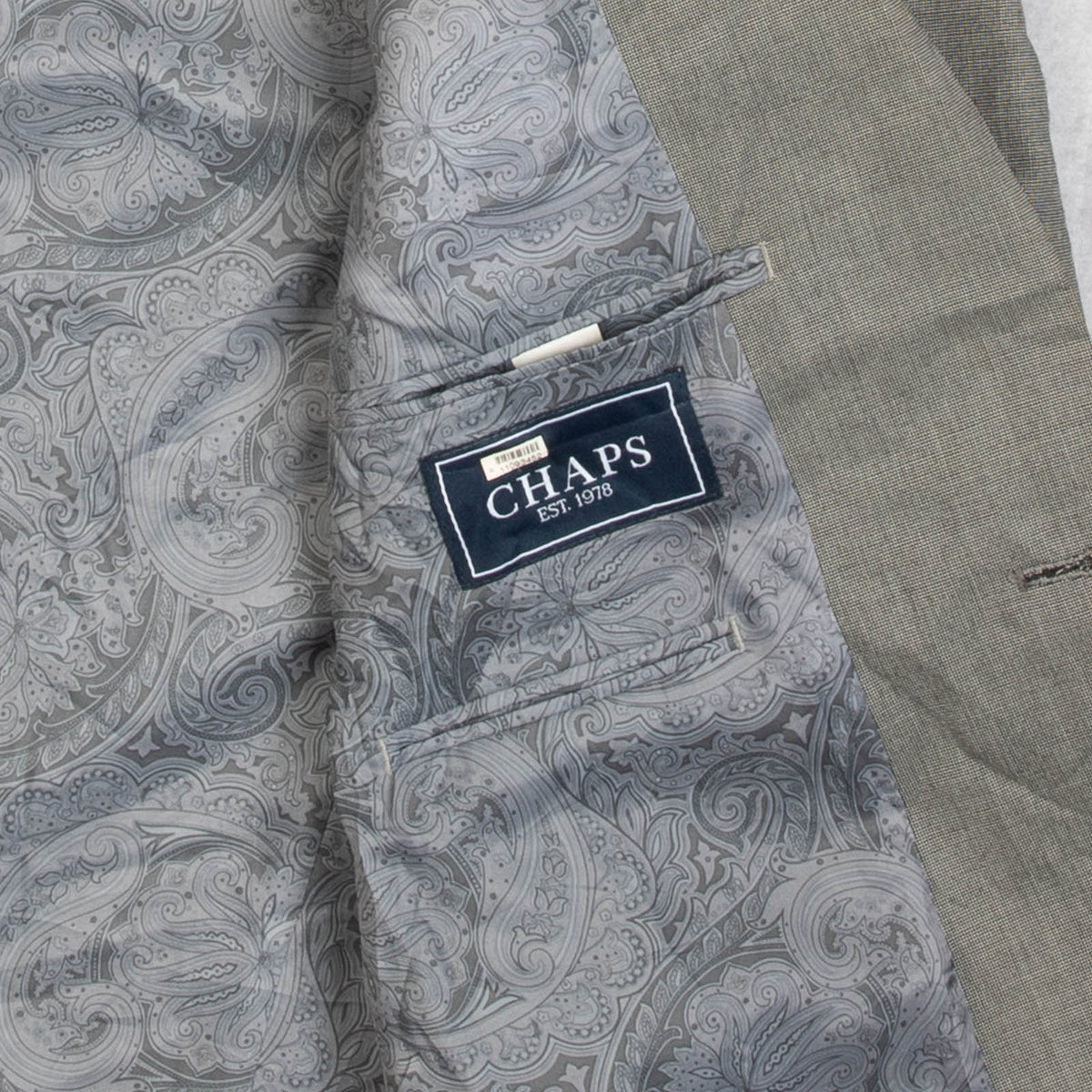 MEN'S VINTAGE 1990S CHAPS BLAZER SUIT JACKET - MEDIUM