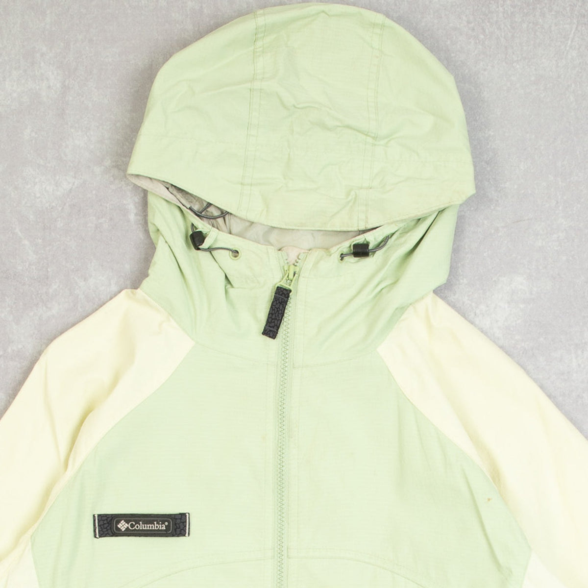 WOMEN'S VINTAGE 1990S COLUMBIA HOODED FULL ZIP JACKET - MEDIUM