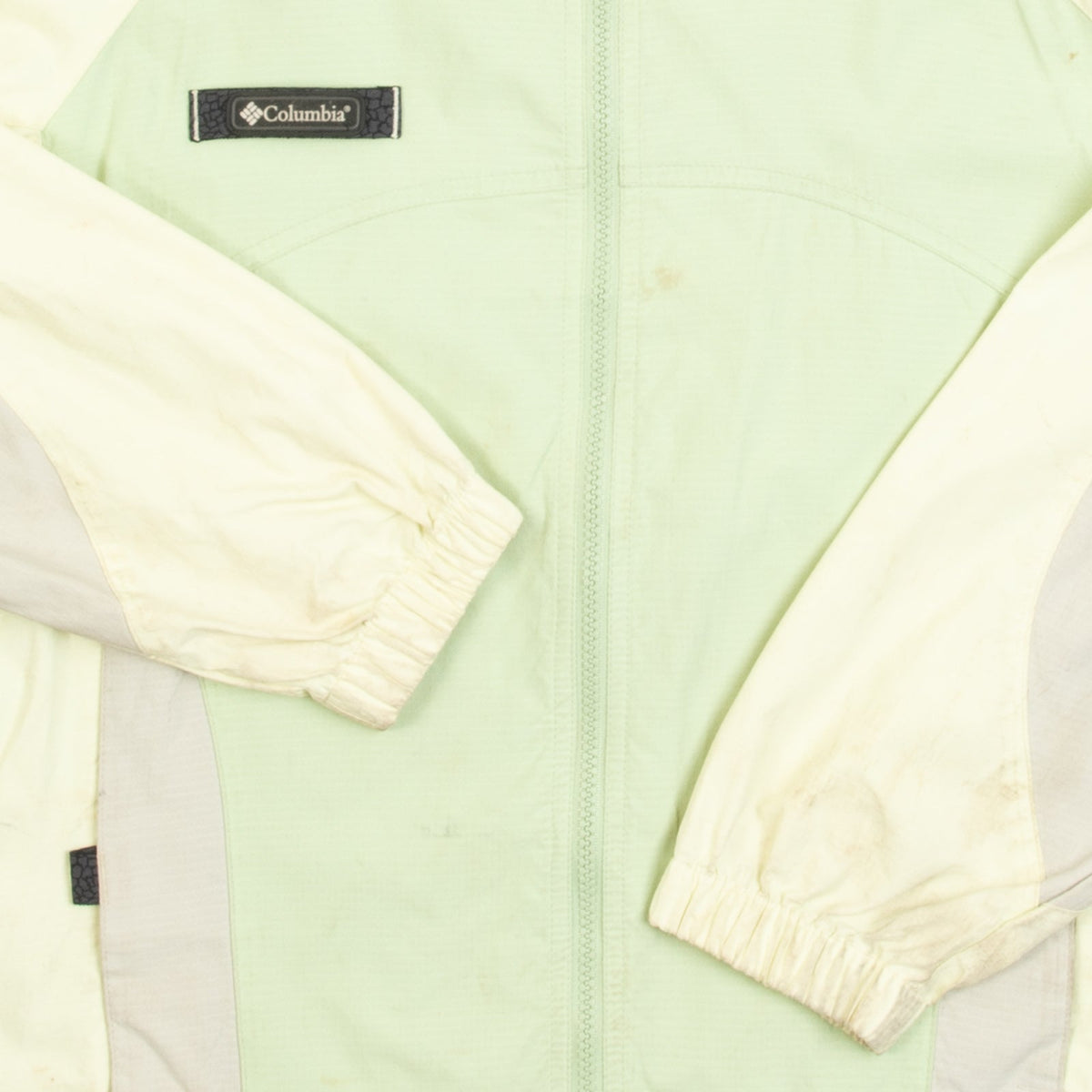 WOMEN'S VINTAGE 1990S COLUMBIA HOODED FULL ZIP JACKET - MEDIUM