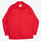 MEN'S VINTAGE 1980S WOOL LONG SLEEVE SHIRT - LARGE