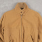 WOMEN'S VINTAGE 1980S KNITTED COLLARED FULL ZIP JACKET - SMALL
