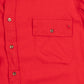 MEN'S VINTAGE 1980S WOOL LONG SLEEVE SHIRT - LARGE