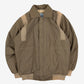 MEN'S VINTAGE 1990S SHERPA LINED BOMBER JACKET - SMALL