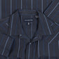 MEN'S VINTAGE 1990S STRIPED WESTERN SHIRT - MEDIUM