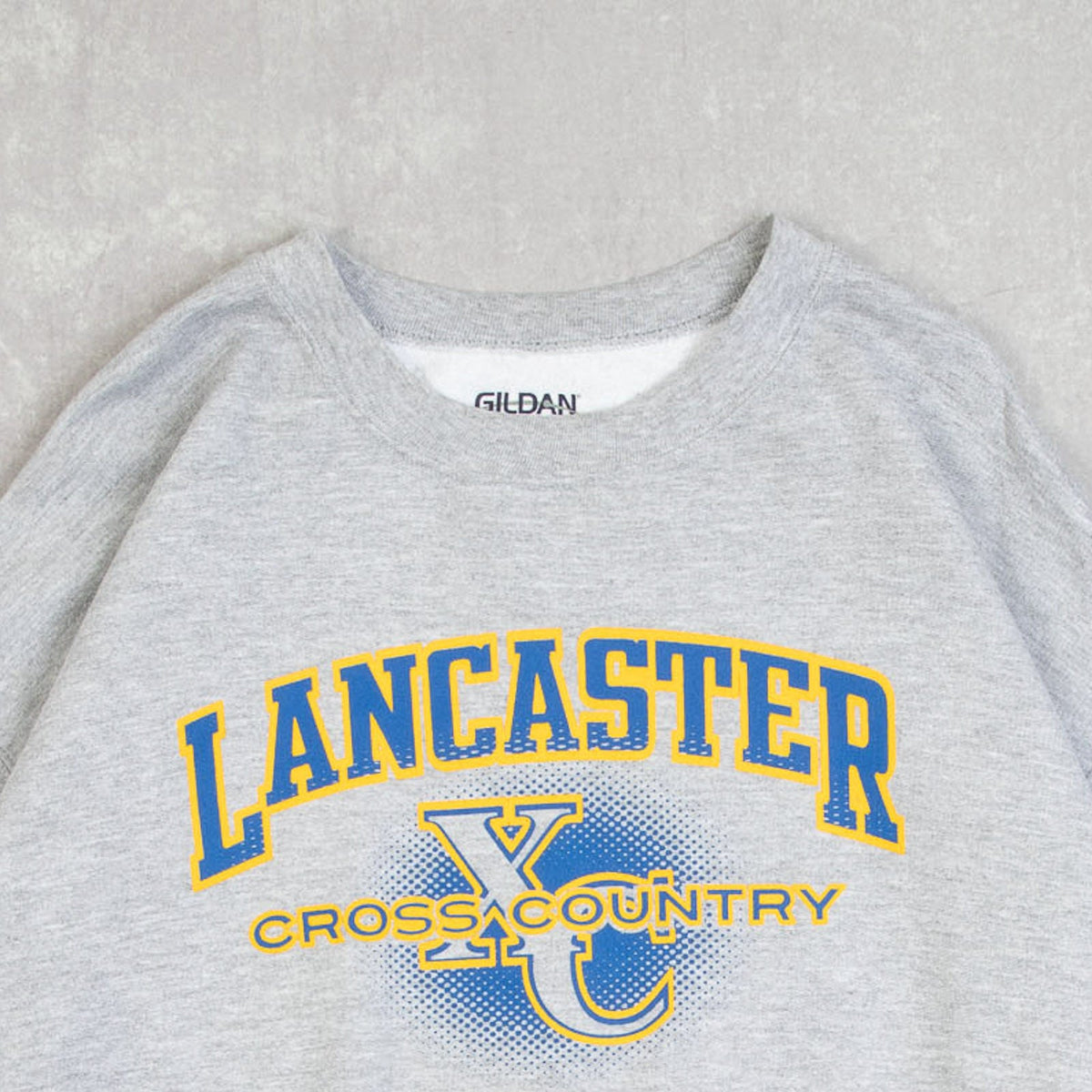 MEN'S VINTAGE LANCASTER CROSS COUNTRY SWEATSHIRT - LARGE