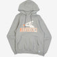 MEN'S VINTAGE RUSSELL ATHLETIC MAVERICKS HOODED SWEATSHIRT - SMALL