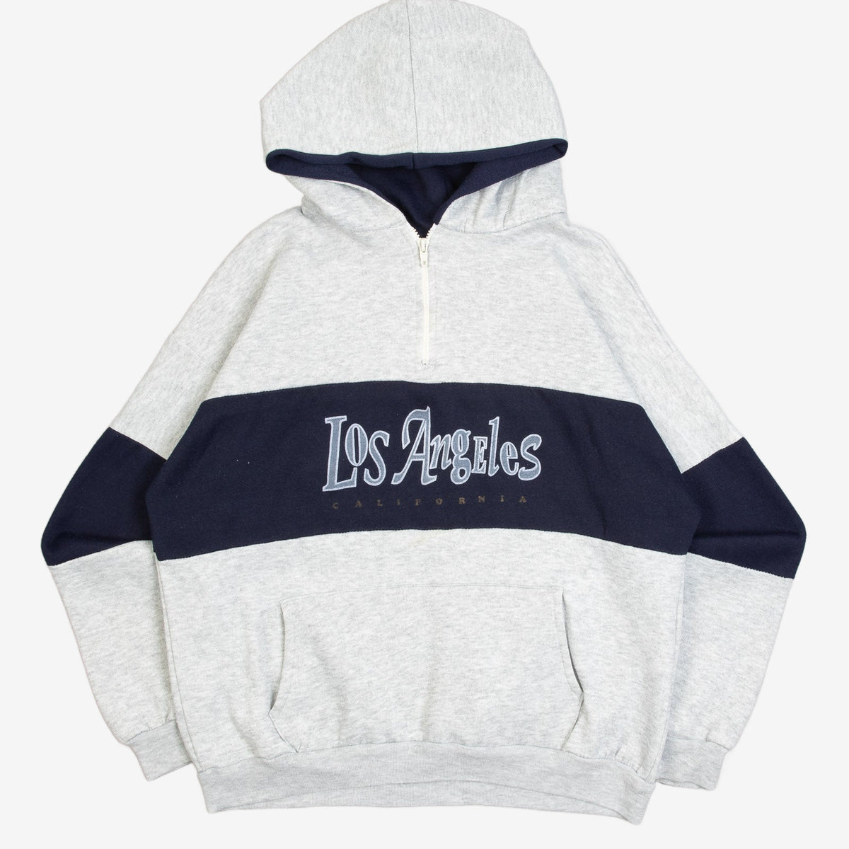 MEN'S VINTAGE 1990S LOS ANGELES HOODED SWEATSHIRT - LARGE