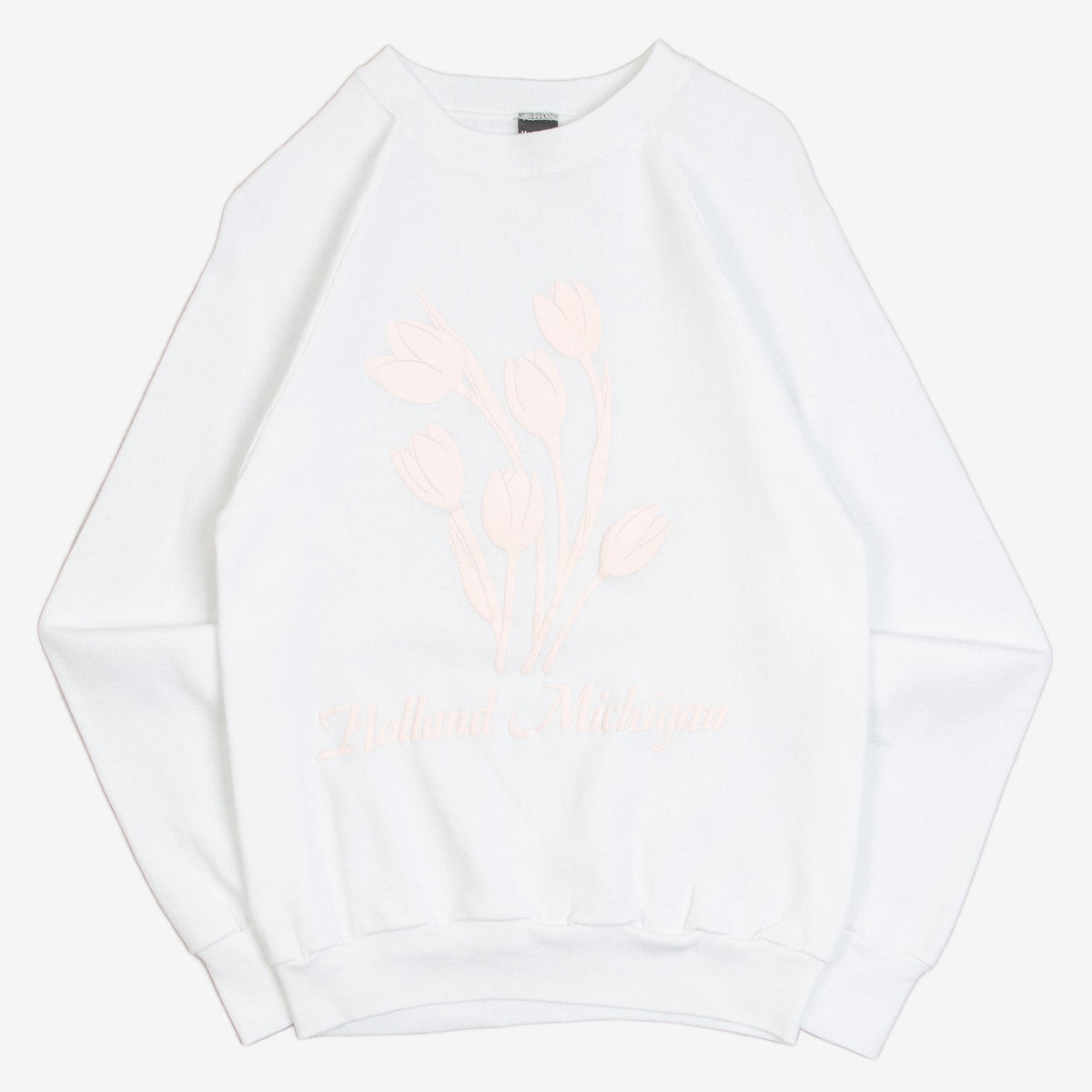 WOMEN'S VINTAGE 1990S HOLLAND MICHIGAN RAGLAN SWEATSHIRT - MEDIUM