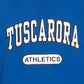 MEN'S VINTAGE RUSSELL ATHLETIC TUSCARORA ATHLETICS HOODED SWEATSHIRT - X-LARGE