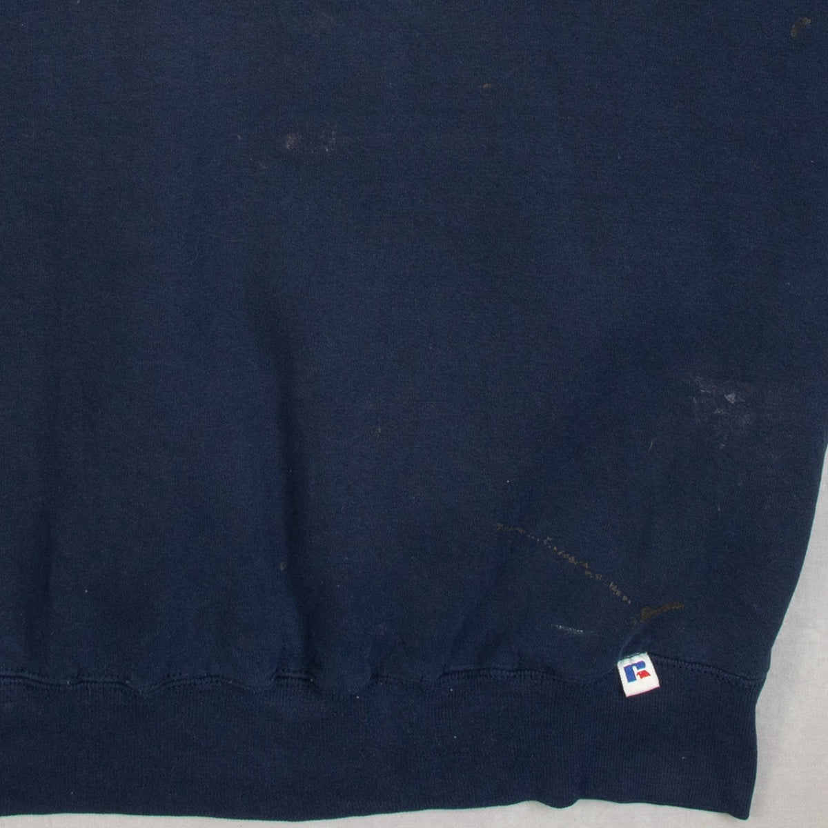 MEN'S VINTAGE 1990S RUSSELL ATHLETIC DEVELCO CONSTRUCTION SWEATSHIRT - X-LARGE