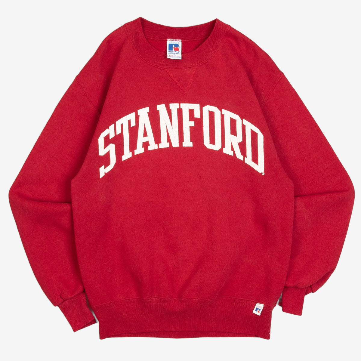 MEN'S VINTAGE 1990S RUSSELL ATHLETIC STANFORD SWEATSHIRT - SMALL