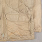 MEN'S VINTAGE 1980S SHERPA COLLARED FULL ZIP BOMBER JACKET - MEDIUM