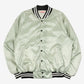 MEN'S VINTAGE 1990S SEAMLESS GUTTERING SATIN BOMBER JACKET - LARGE