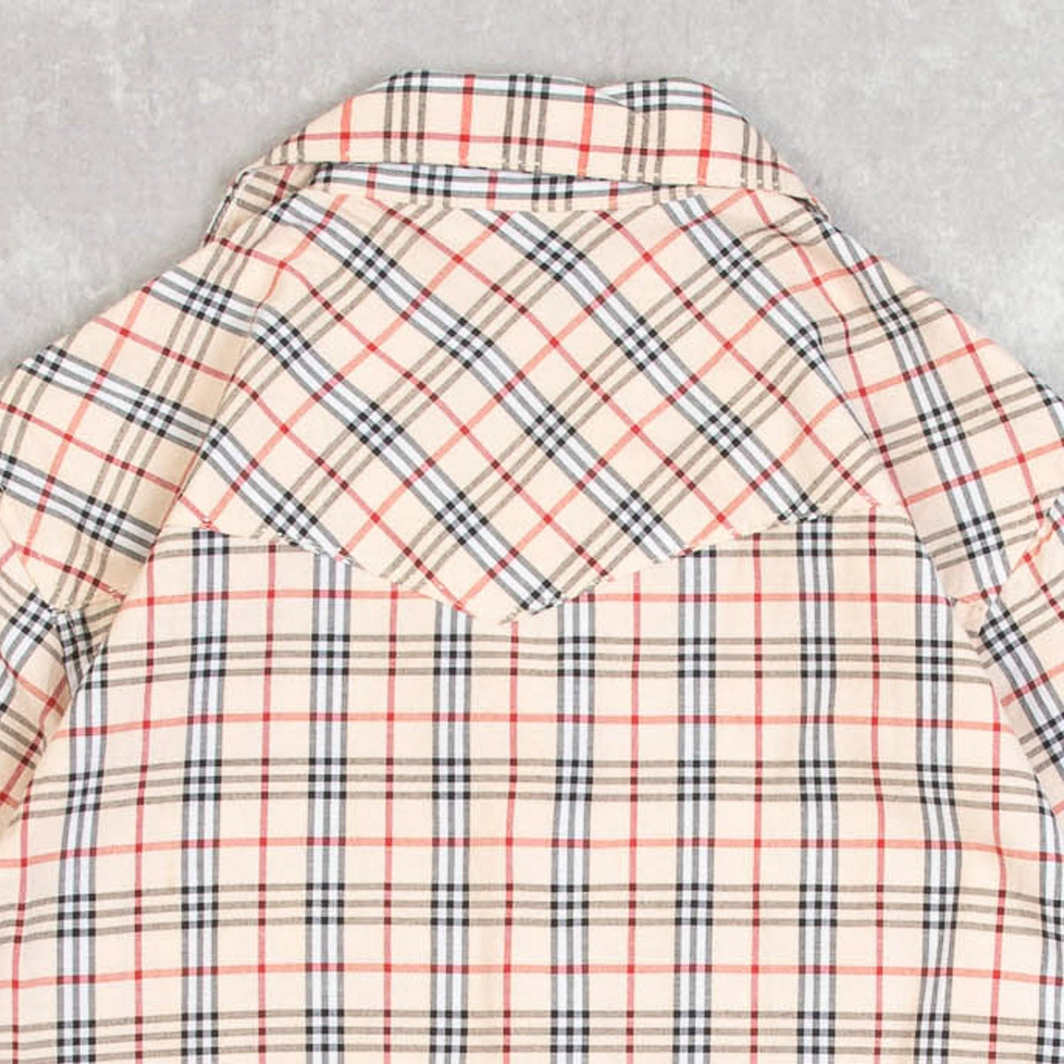 WOMEN'S VINTAGE 1990S CHECKED WESTERN SHIRT - MEDIUM