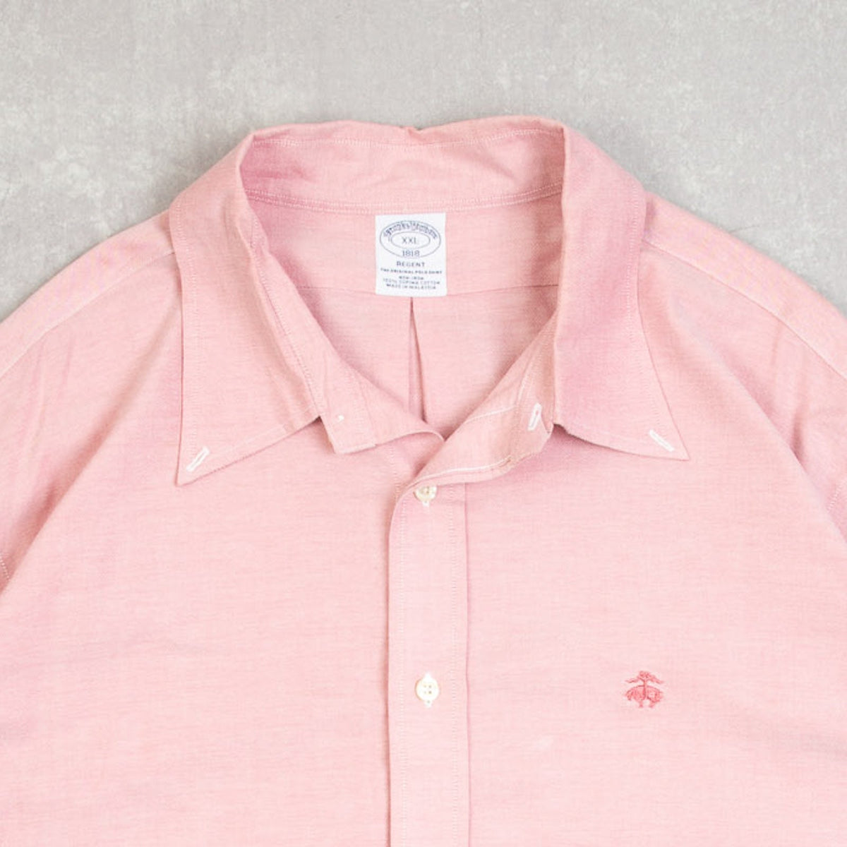 MEN'S VINTAGE 1990S BROOKS BROTHERS REGENT OXFORD SHIRT - XX-LARGE