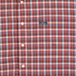 MEN'S VINTAGE 1990S RALPH LAUREN CHECKED SHORT SLEEVE SHIRT - LARGE