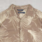 MEN'S VINTAGE 1990S NAUTICA HAWAIIAN SHORT SLEEVE PATTERNED SHIRT - XX-LARGE