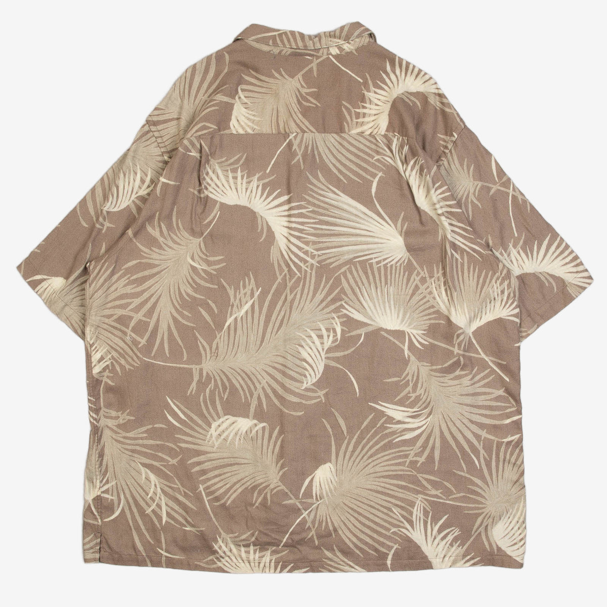MEN'S VINTAGE 1990S NAUTICA HAWAIIAN SHORT SLEEVE PATTERNED SHIRT - XX-LARGE