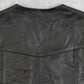MEN'S VINTAGE 1990S LEATHER VEST JACKET - SMALL