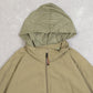 MEN'S VINTAGE 1990S L.L.BEAN HOODED FULL ZIP JACKET - LARGE