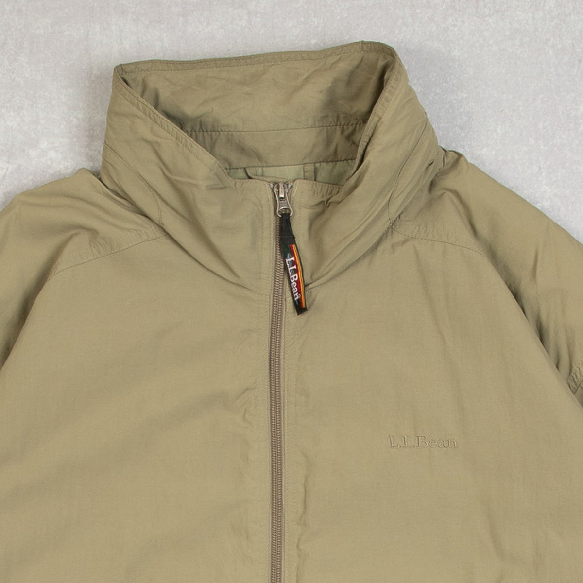 MEN'S VINTAGE 1990S L.L.BEAN HOODED FULL ZIP JACKET - LARGE