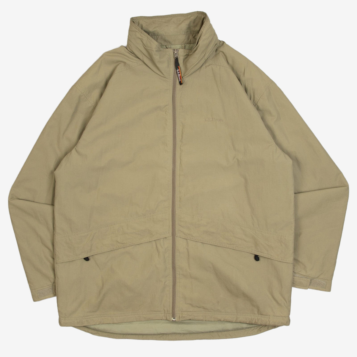 MEN'S VINTAGE 1990S L.L.BEAN HOODED FULL ZIP JACKET - LARGE