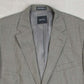 MEN'S VINTAGE 1990S NAUTICA CHECKED BLAZER SUIT JACKET - LARGE