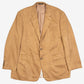 MEN'S VINTAGE 1990S CHAPS SUEDE STYLE BLAZER SUIT JACKET - MEDIUM