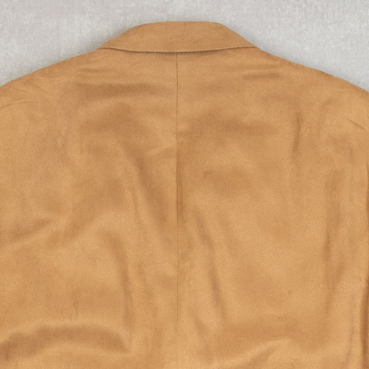 MEN'S VINTAGE 1990S CHAPS SUEDE STYLE BLAZER SUIT JACKET - MEDIUM