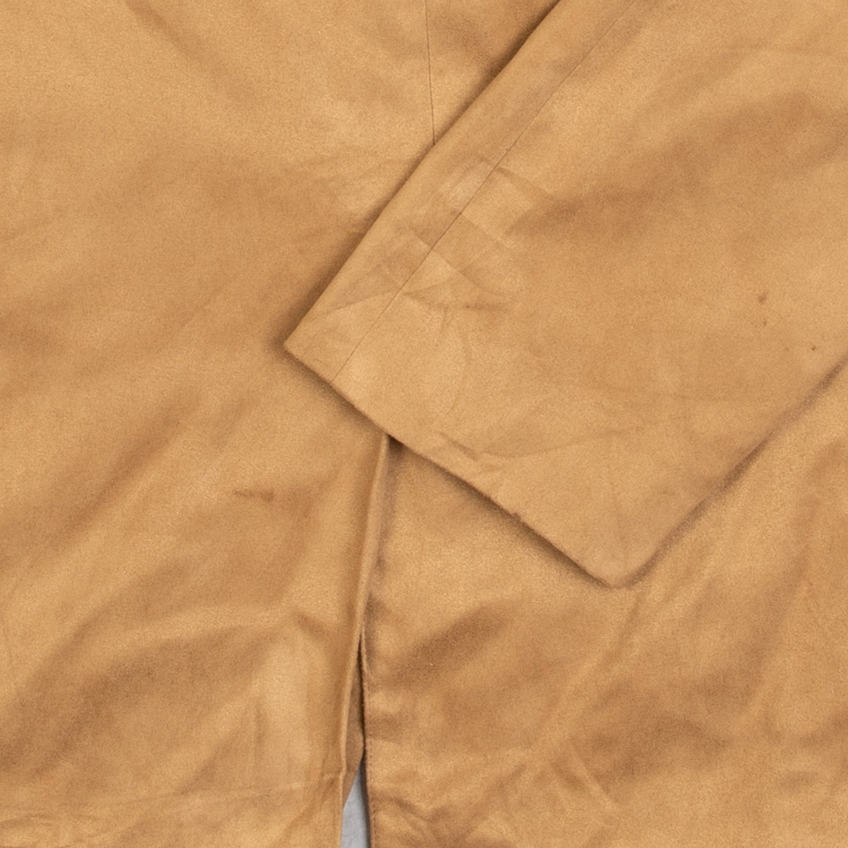 MEN'S VINTAGE 1990S CHAPS SUEDE STYLE BLAZER SUIT JACKET - MEDIUM