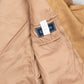 MEN'S VINTAGE 1990S CHAPS SUEDE STYLE BLAZER SUIT JACKET - MEDIUM