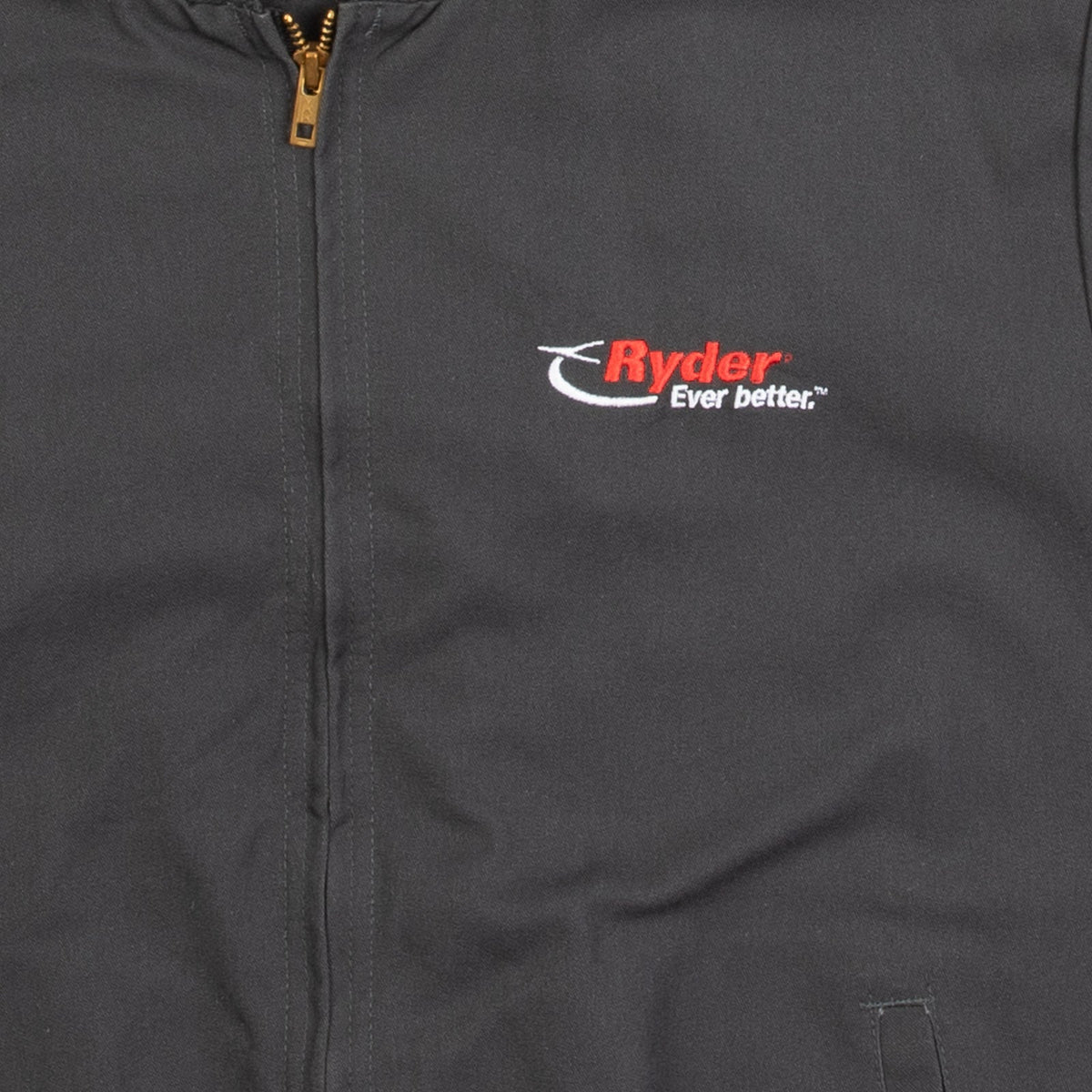 MEN'S VINTAGE RYDER WORKWEAR BOMBER JACKET - LARGE