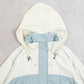 MEN'S VINTAGE 1990S HOODED COLOUR BLOCK JACKET - LARGE