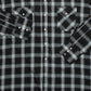 MEN'S VINTAGE 1990S CHECKED WESTERN SHIRT - XX-LARGE