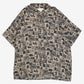 MEN'S VINTAGE 1990S HAWAIIAN SHORT SLEEVE PATTERNED SHIRT - XX-LARGE