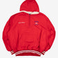 WOMEN'S VINTAGE 1990S LADY PANTHERS SOFTBALL HOODED QUARTER ZIP JACKET - X-LARGE