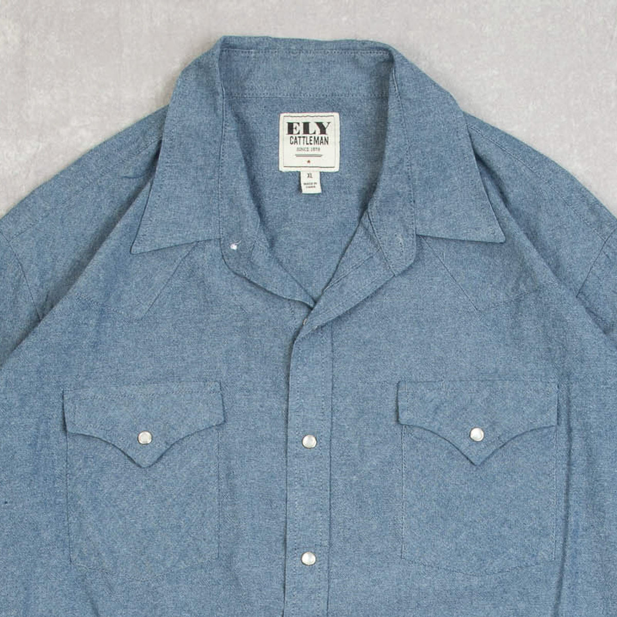 MEN'S VINTAGE WESTERN SHIRT - X-LARGE