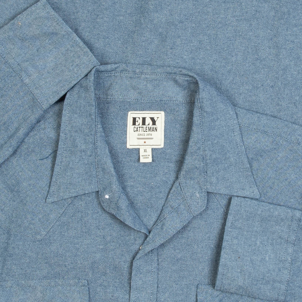 MEN'S VINTAGE WESTERN SHIRT - X-LARGE