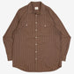 MEN'S VINTAGE STRIPED WESTERN SHIRT - X-LARGE