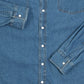 MEN'S VINTAGE 1990S DENIM WESTERN SHIRT - XXX-LARGE